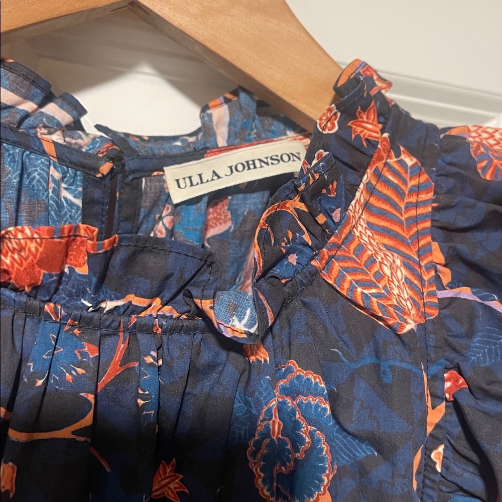 EUC Ulla Johnson Eden Ruffle dress 6 - Picture 6 of 16